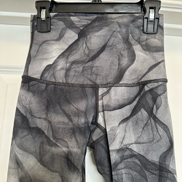 Lululemon Wunder Under Pant (Hi-Rise) Midnight Tulle Multi Black Sz 2‎ - Picture 7 of 11